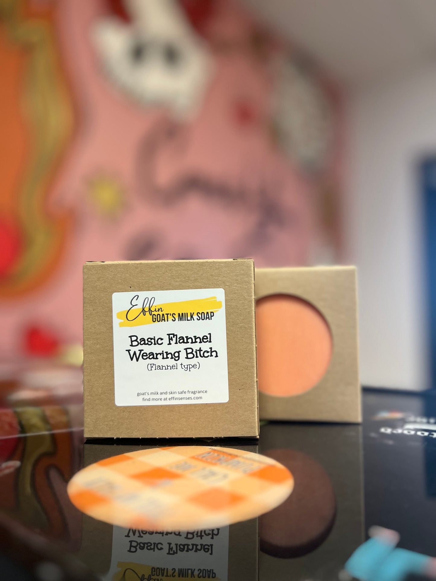 Basic Flannel Wearing Bitch Goat's Milk Soap
