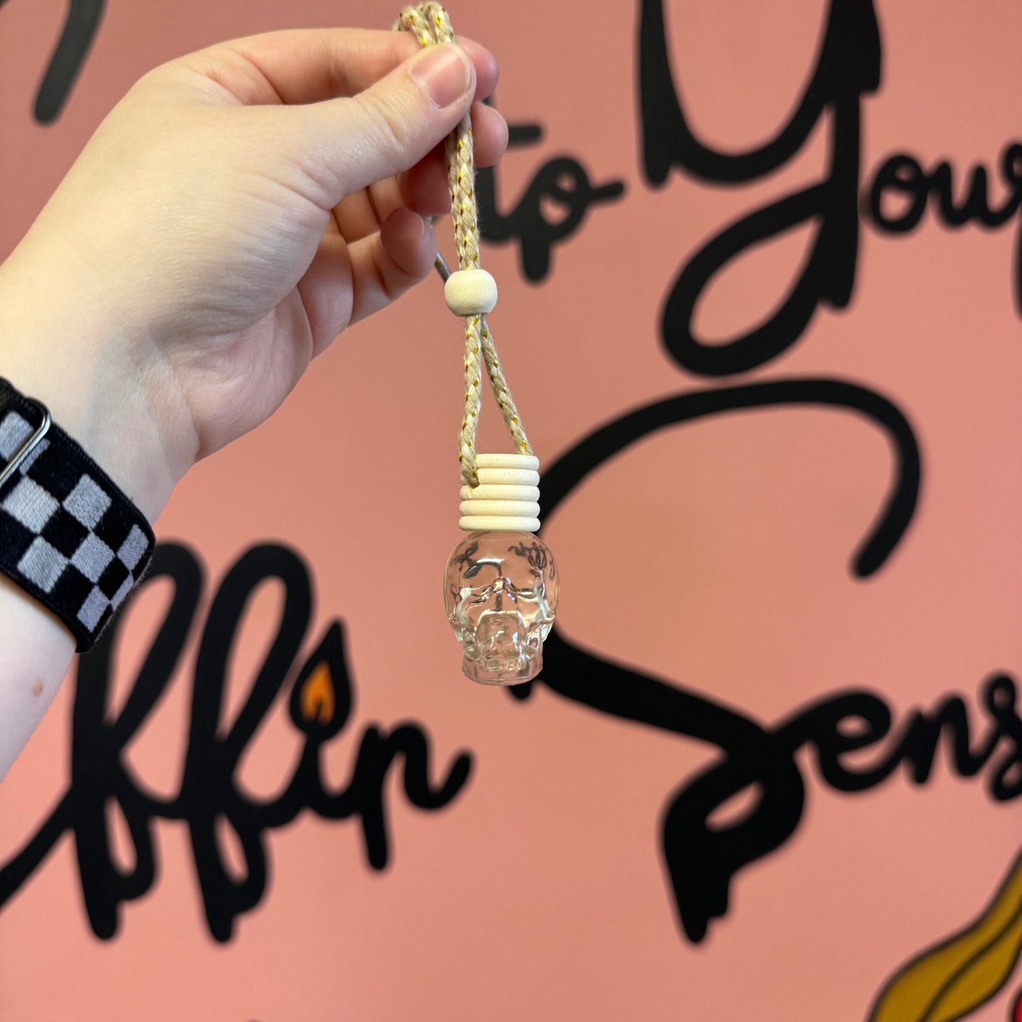 Let's Go to Pound Town on the Fuck Truck: Skull Air Freshener