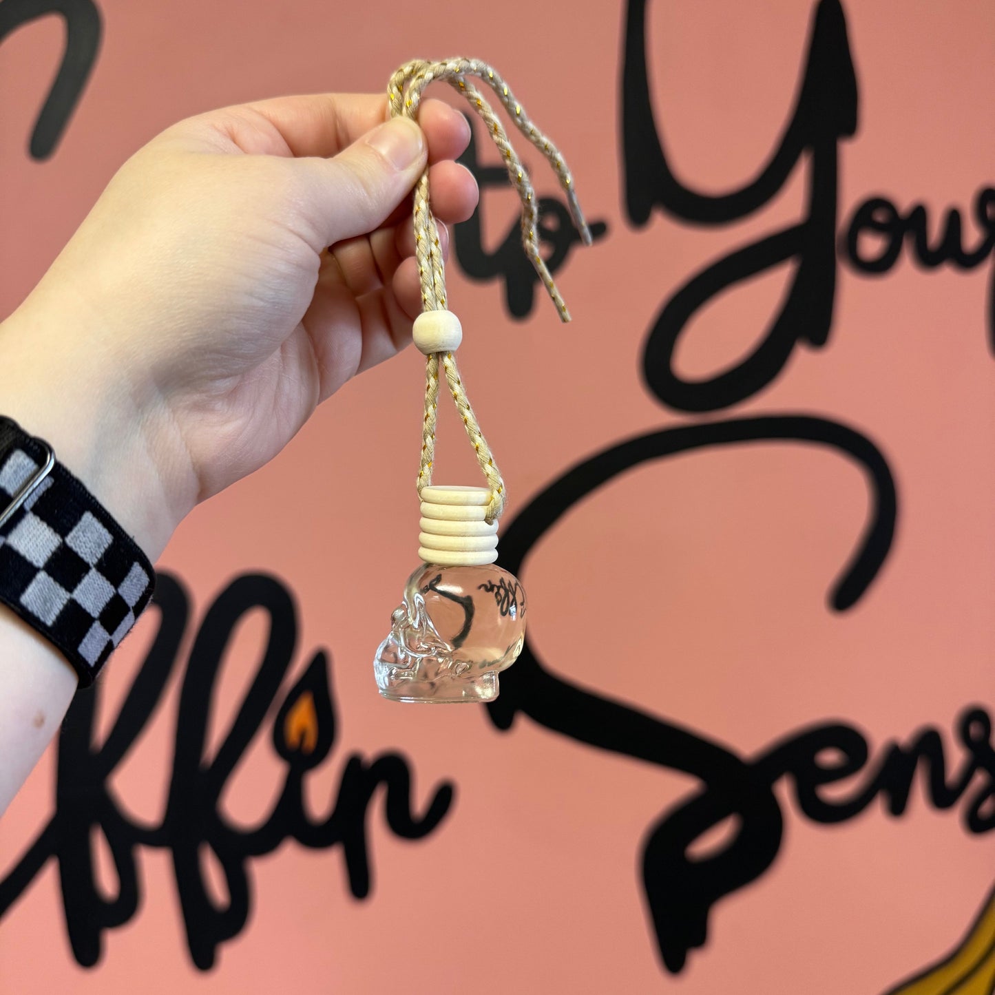 Don't Be a Twat Waffle: Skull Air Freshener