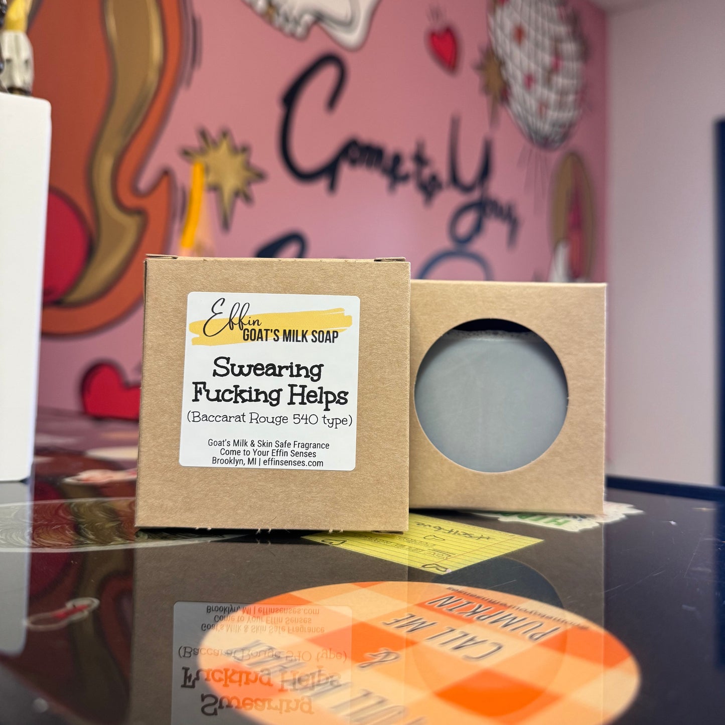 Swearing Fucking Helps: Goat's Milk Soap