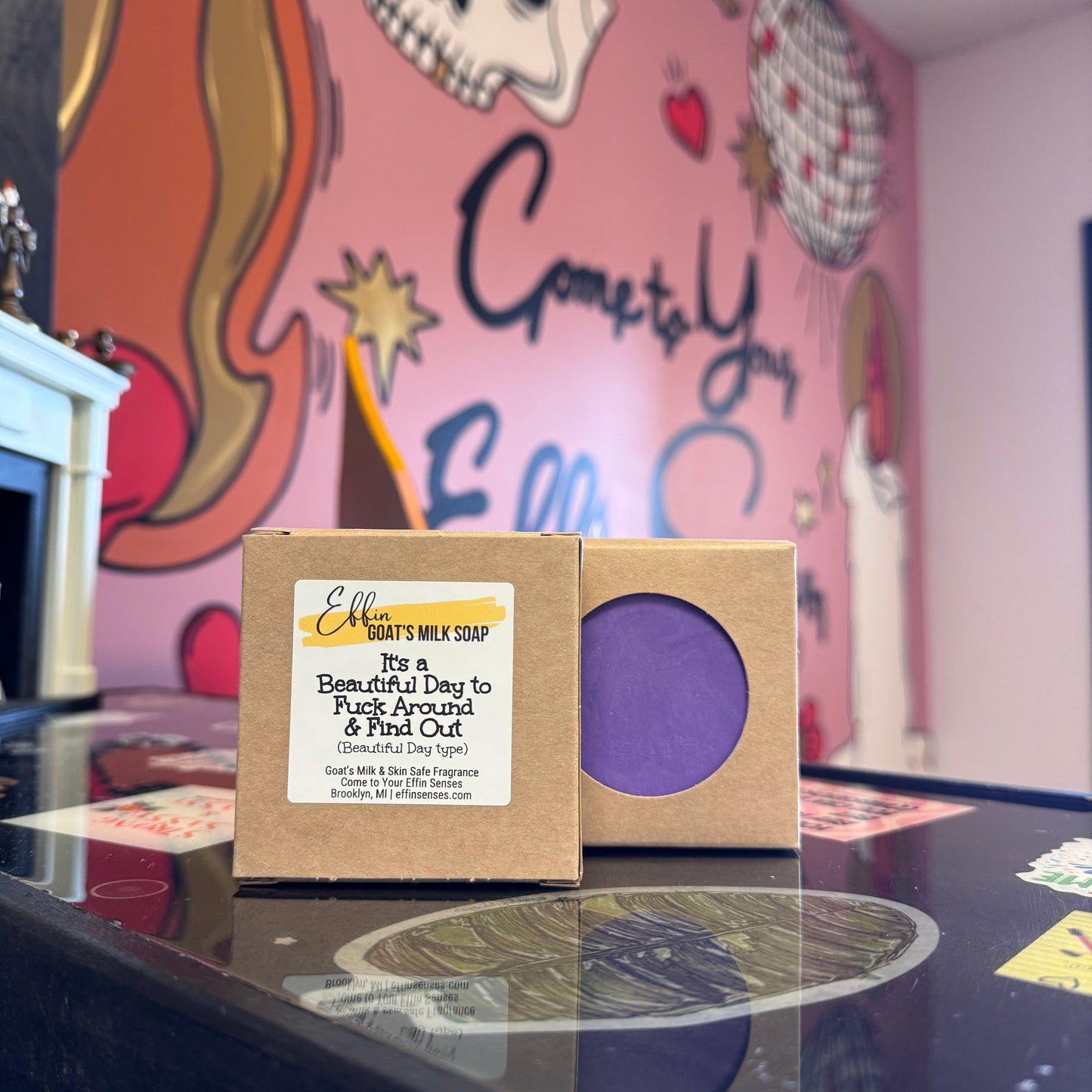 It's a Beautiful Day to Fuck Around & Find Out: Goat's Milk Soap