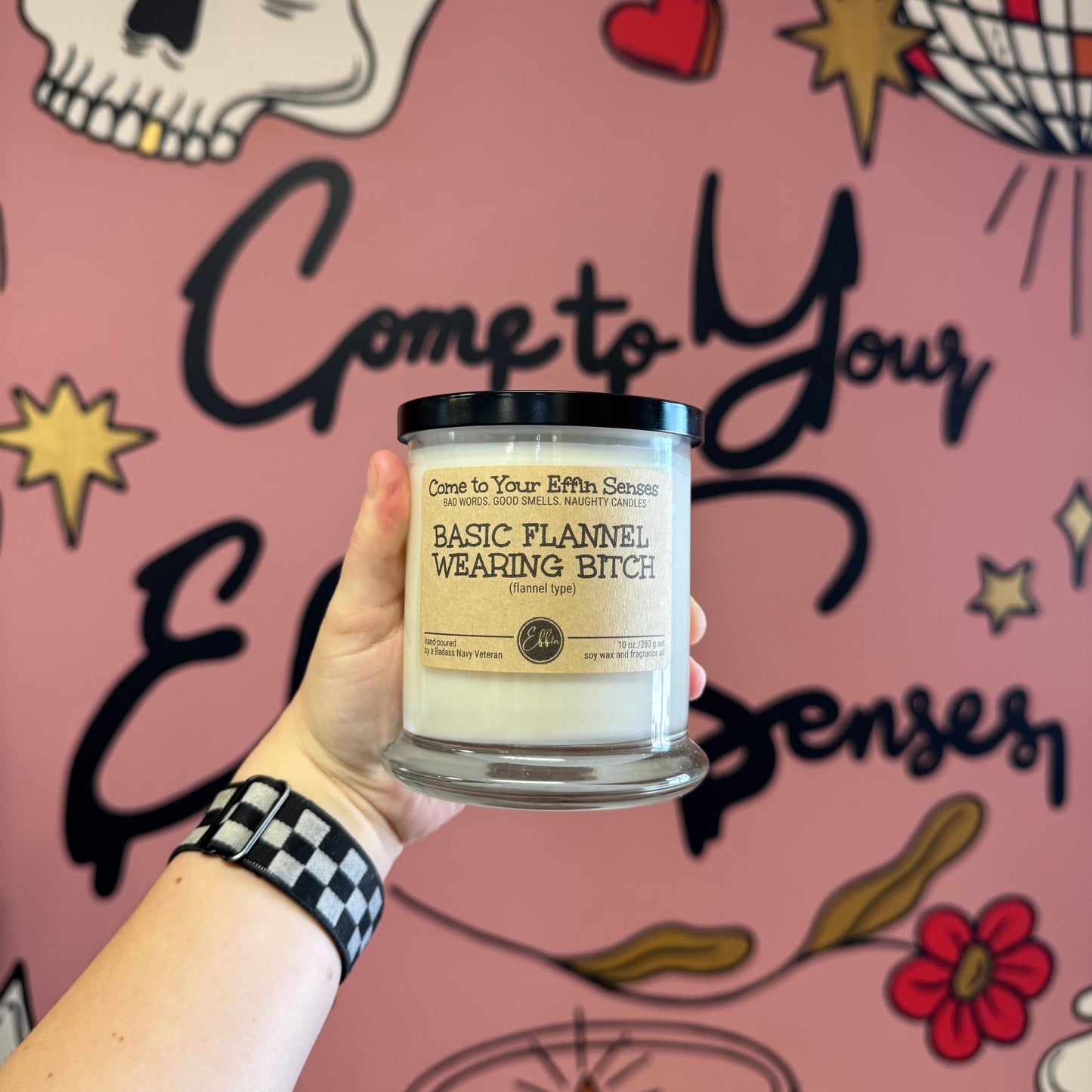 Basic Flannel Wearing Bitch