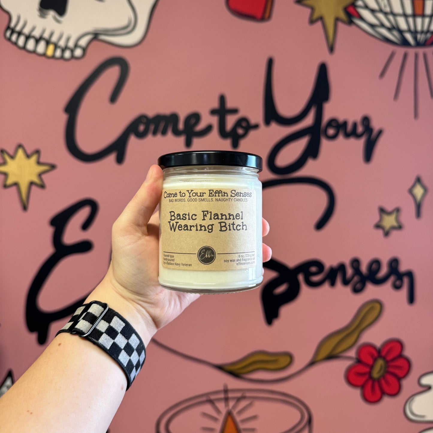 Basic Flannel Wearing Bitch