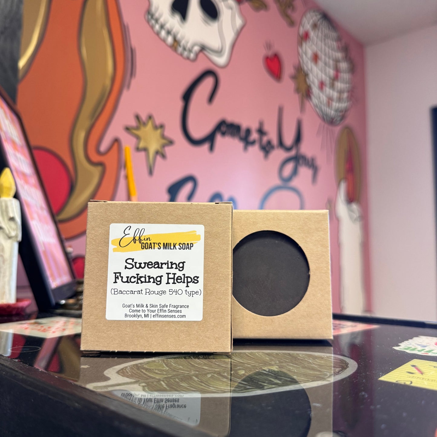 Swearing Fucking Helps: Goat's Milk Soap