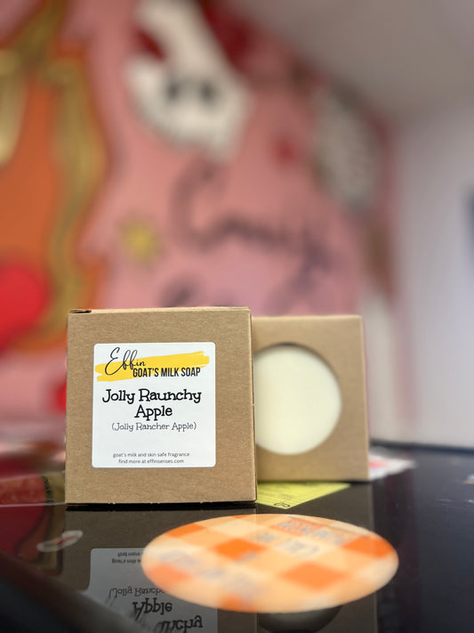 Jolly Raunchy Apple Goat's Milk Soap