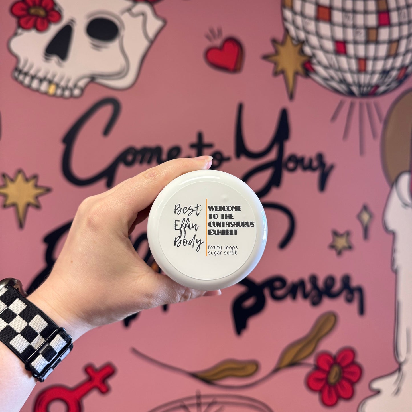 Welcome to the Cuntasaurus Exhibit: Sugar Scrub