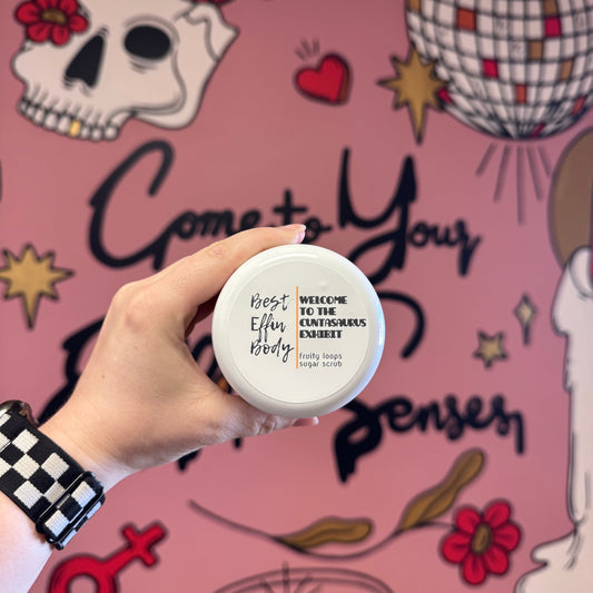 Welcome to the Cuntasaurus Exhibit: Sugar Scrub