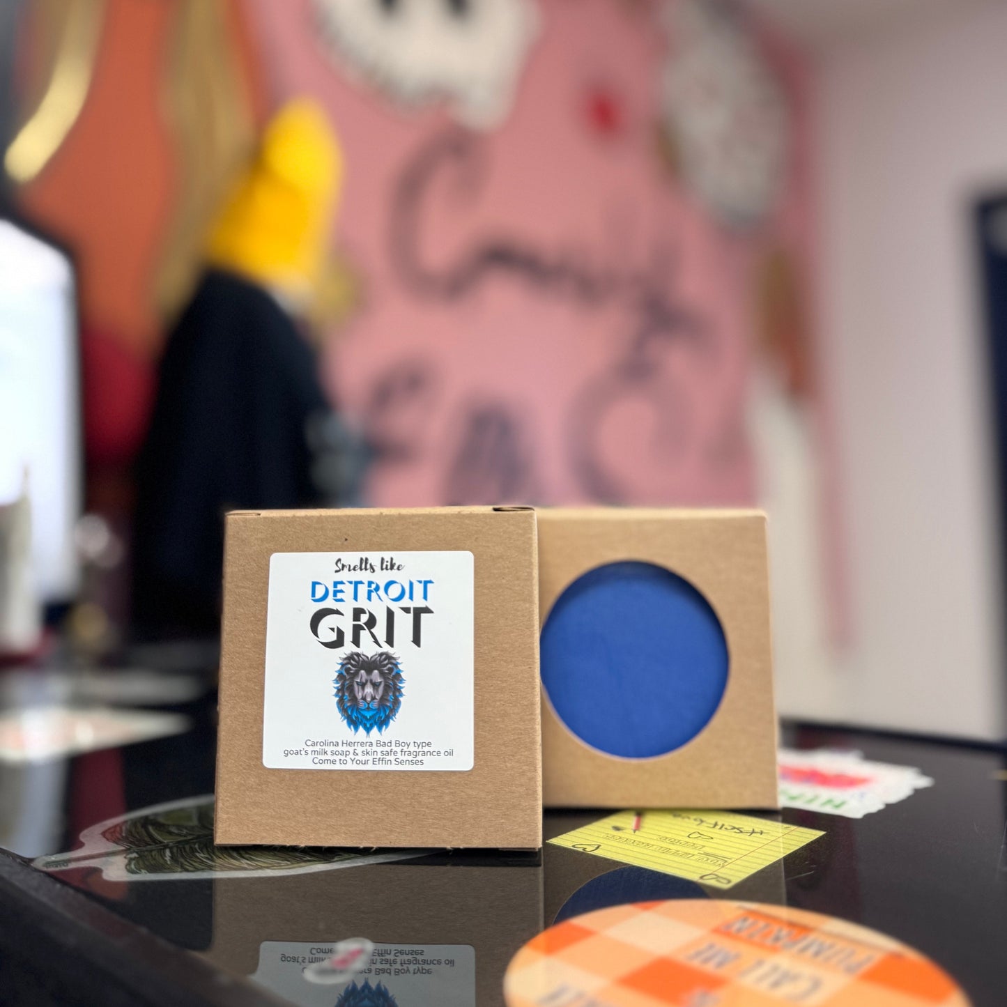 Smells Like Detroit Grit Goat's Milk Soap