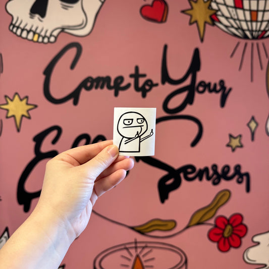 Flip Off Fred sticker