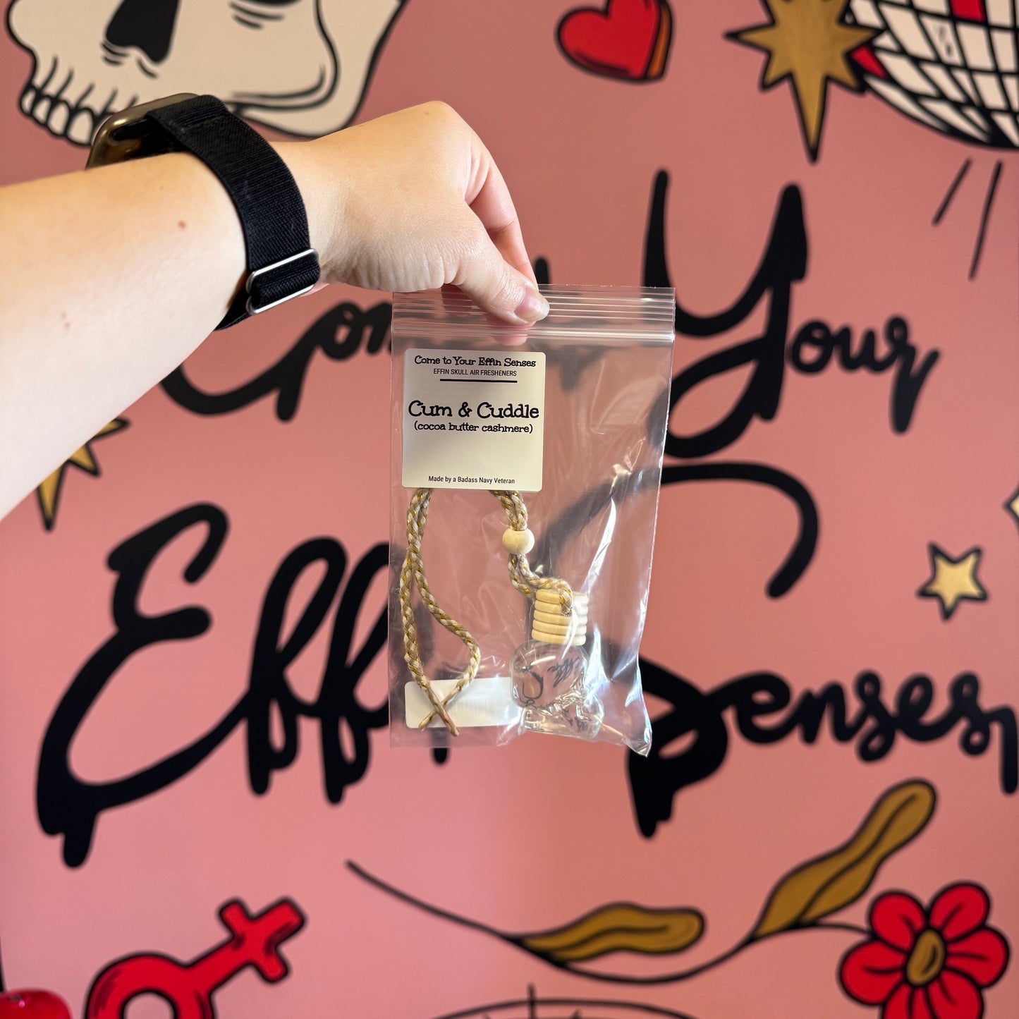 Cum & Cuddle: Skull Air Freshener