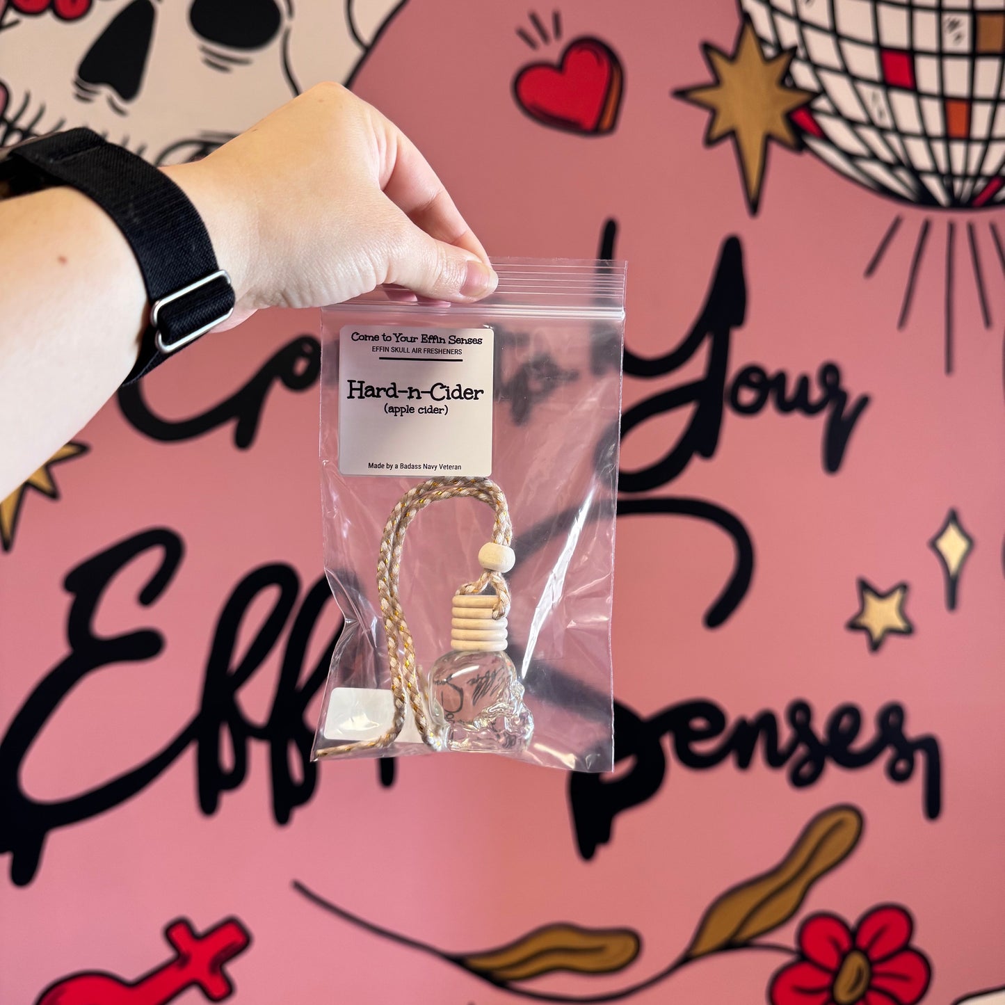 Hard-n-Cider: Skull Air Freshener