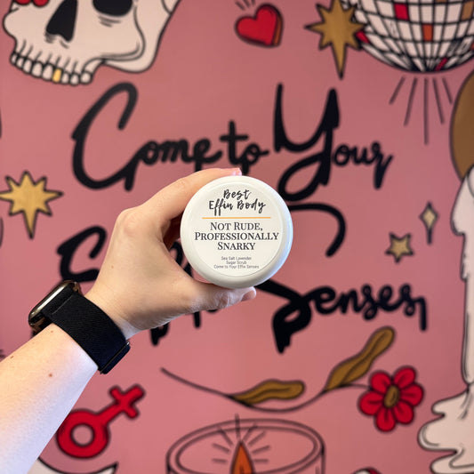 Not Rude, Professionally Snarky: Sugar Scrub
