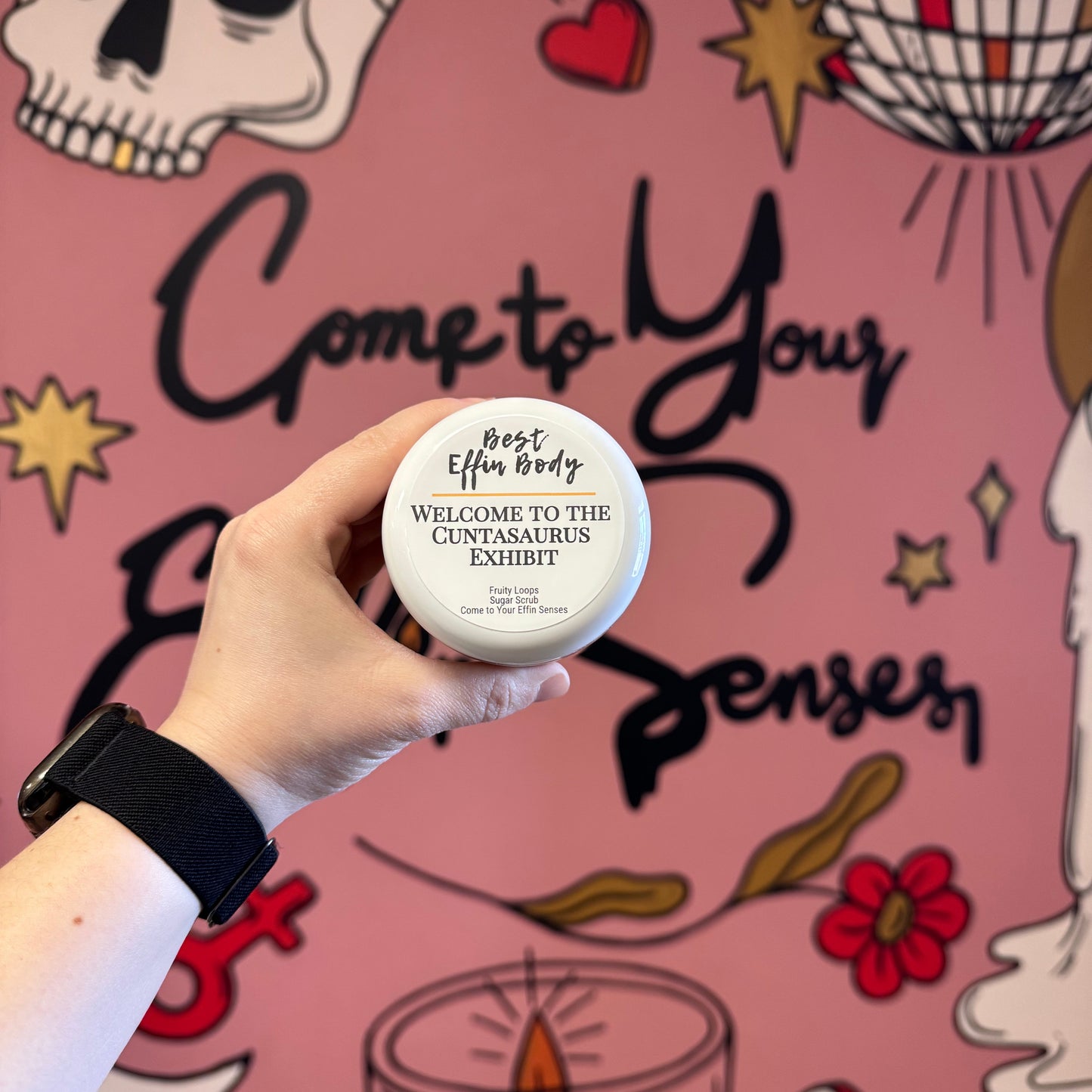 Welcome to the Cuntasaurus Exhibit: Sugar Scrub