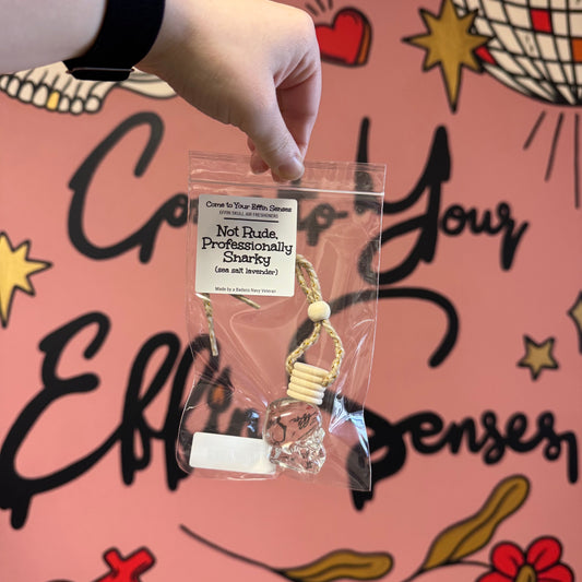 Not Rude, Professionally Snarky: Skull Air Freshener