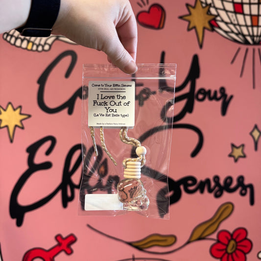 I Love the Fuck Out of You: Skull Air Freshener