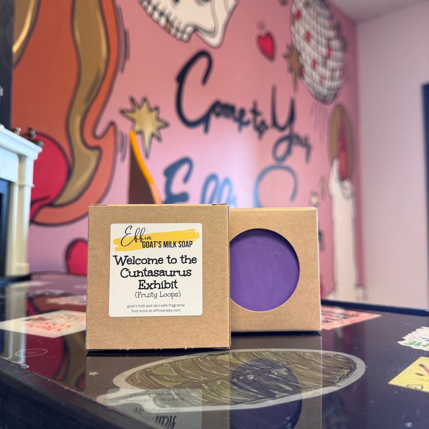 Welcome to the Cuntasaurus Exhibit: Goat's Milk Soap