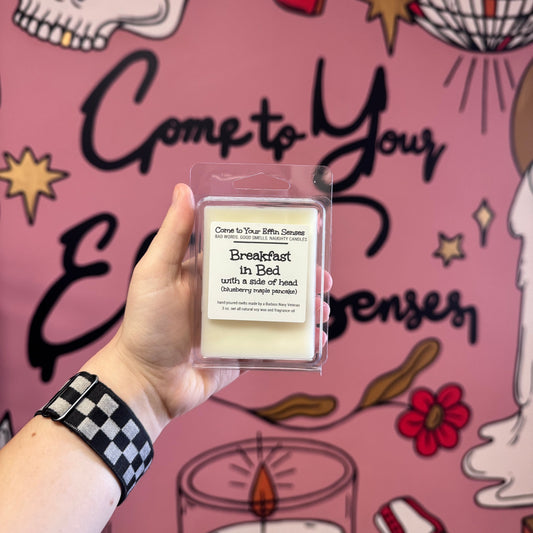 Breakfast in Bed with a side of head