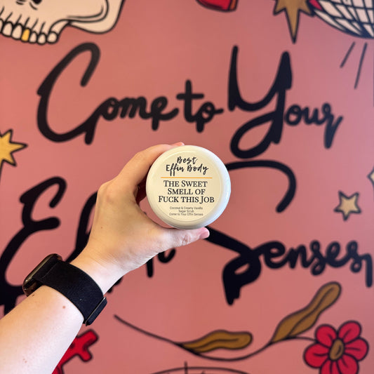 The Sweet Smell of Fuck this Job: Sugar Scrub