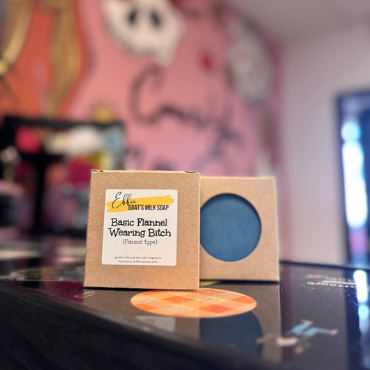 Basic Flannel Wearing Bitch: Goat's Milk Soap