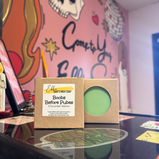 Boobs Before Pubes: Goat's Milk Soap