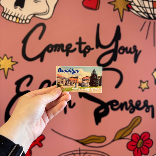 Brooklyn, Make a day of it sticker