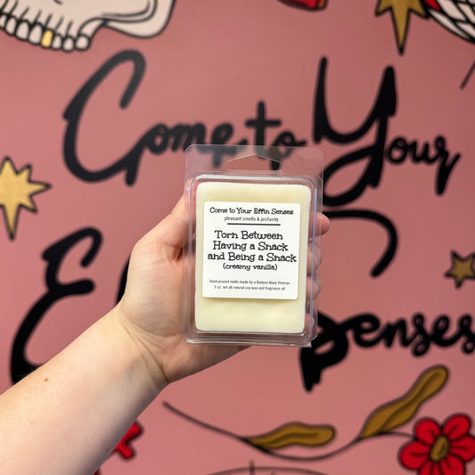 Torn Between Having a Snack and Being a Snack