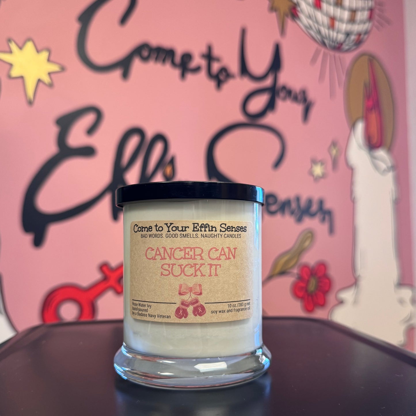 Cancer Awareness Candles