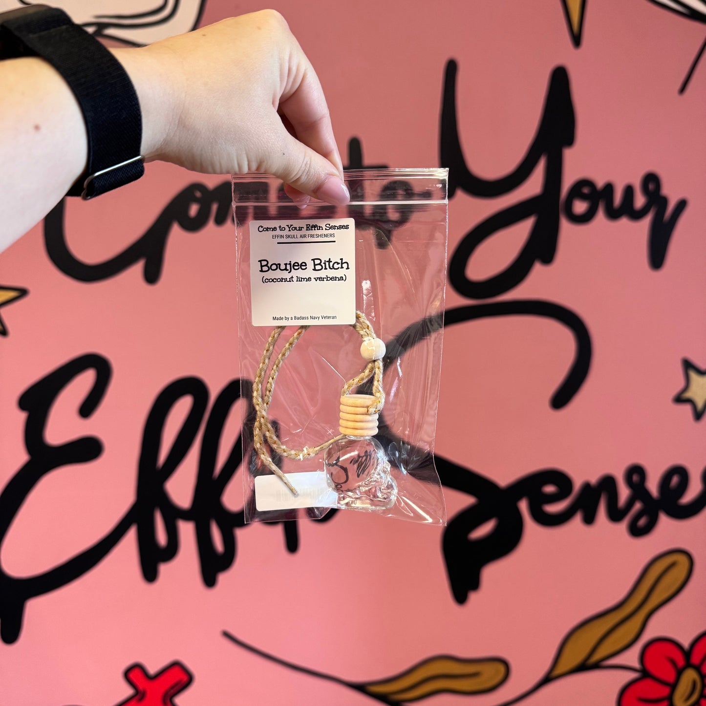 Boujee Bitch: Skull Air Freshener