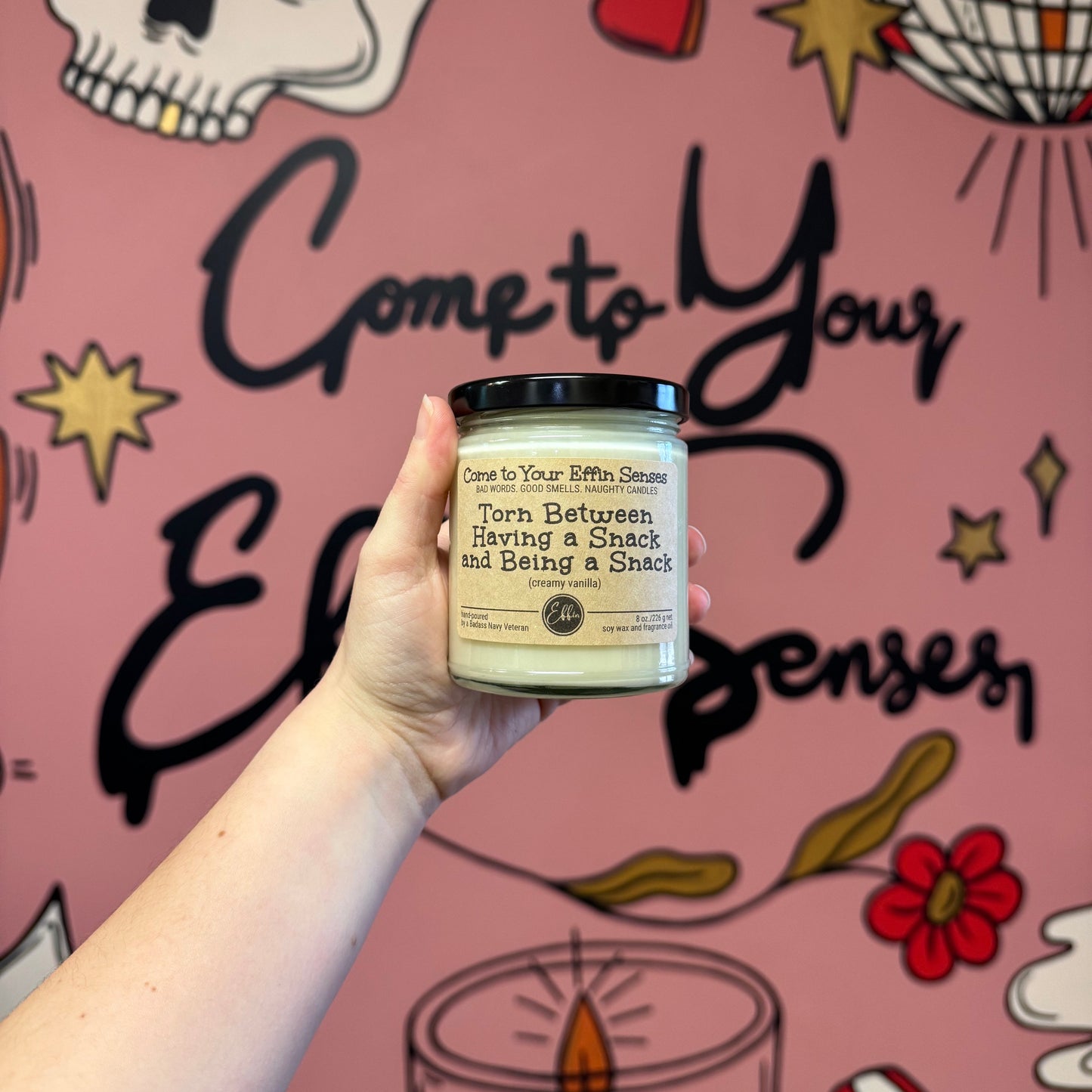 Torn Between Having a Snack and Being a Snack