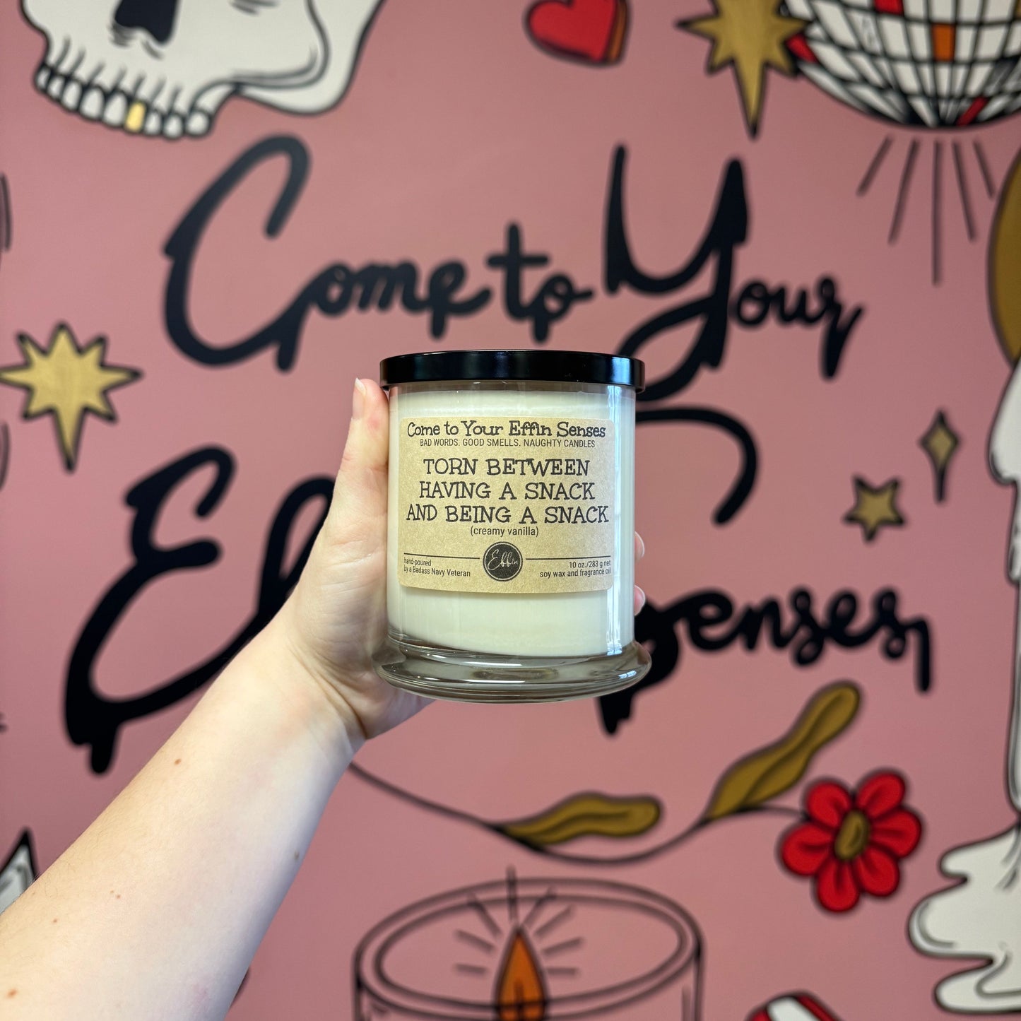 Torn Between Having a Snack and Being a Snack