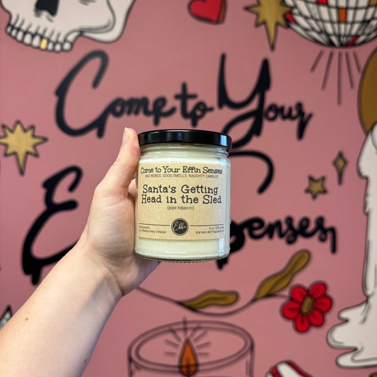 Santa's Getting Head in the Sled