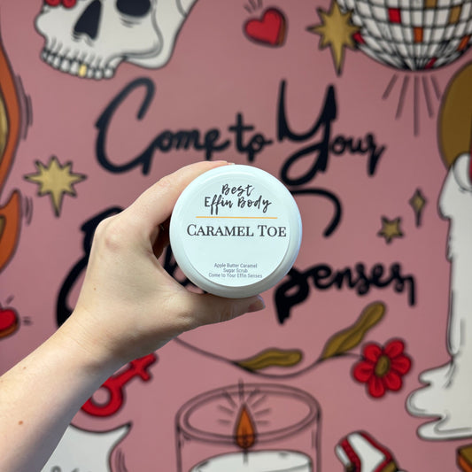Caramel Toe: Sugar Scrub