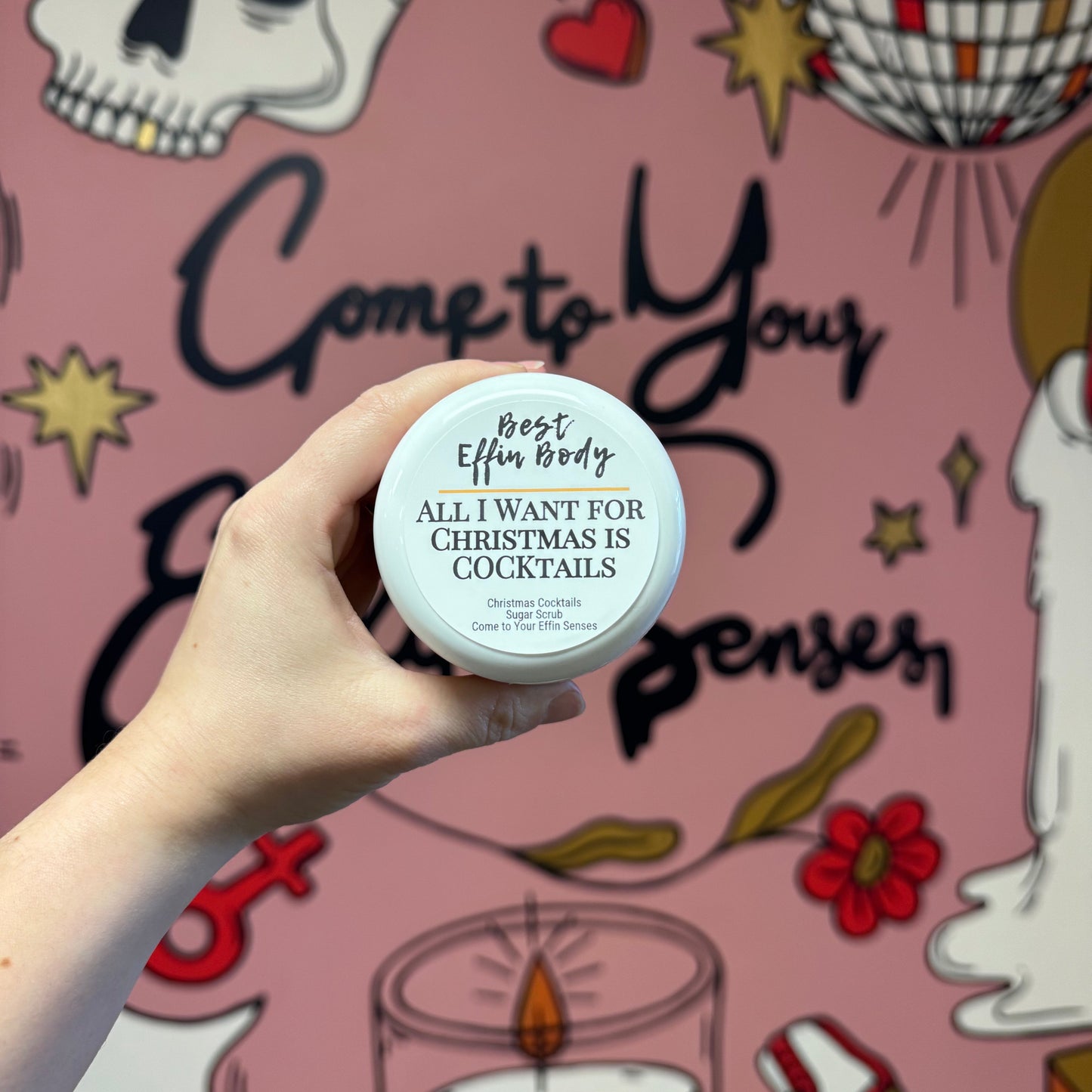 All I Want for Christmas is COCKtails: Sugar Scrub