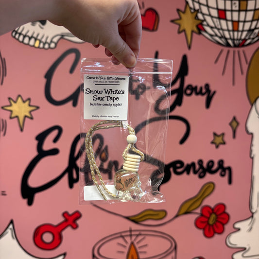 Snow White's Sex Tape: Skull Car Freshener