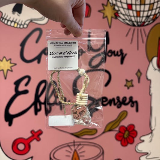 Morning Wood: Skull Air Freshener