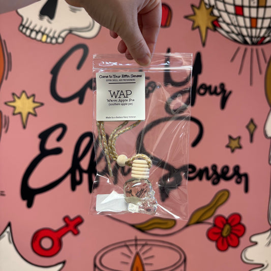 WAP (warm apple pie): Skull Air Freshener