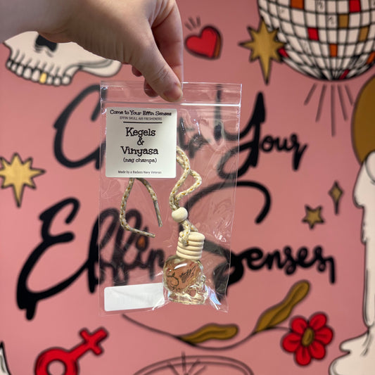 Kegels & Vinyasa: Skull Air Freshener