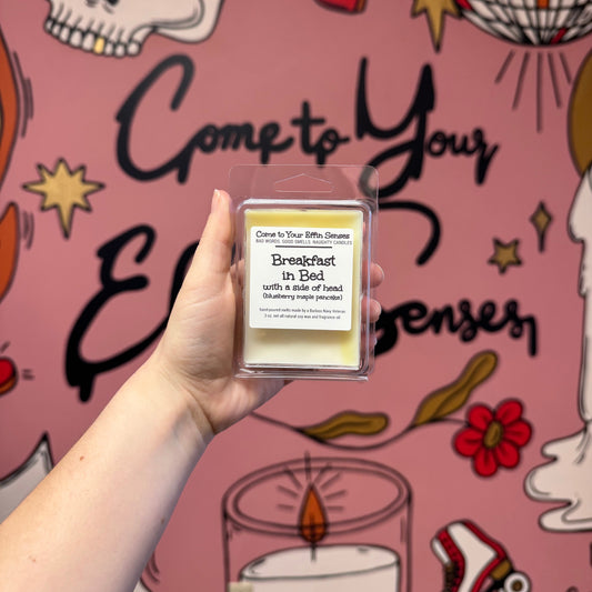 Breakfast in Bed with a side of head