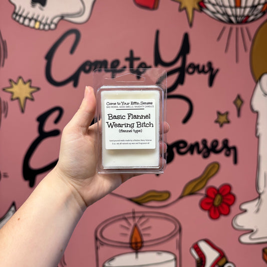 Basic Flannel Wearing Bitch