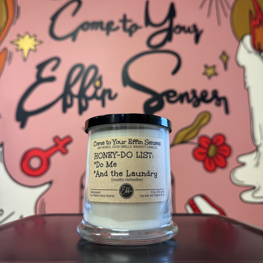 Honey-Do List: *Do Me *And the Laundry