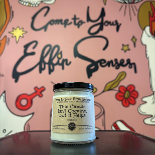 This Candle Isn't Cocaine, but It Helps