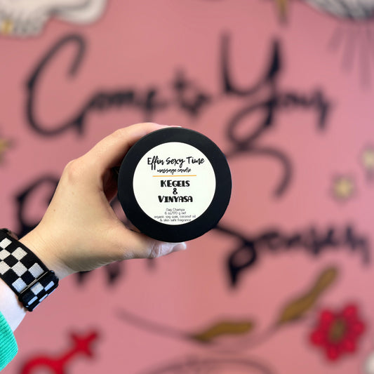 Kegels & Vinyasa: Massage Candle